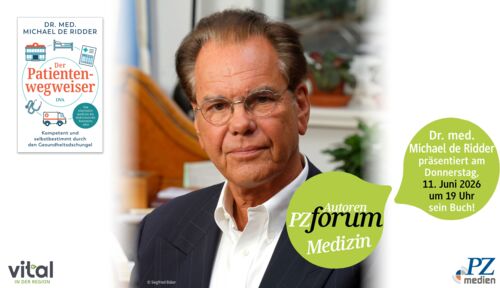 ABGESAGT! Autorenforum Medizin: Dr. Michael de Ridder