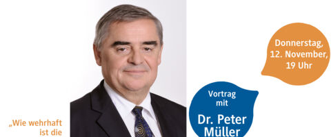 Vortrag Dr. Peter Müller